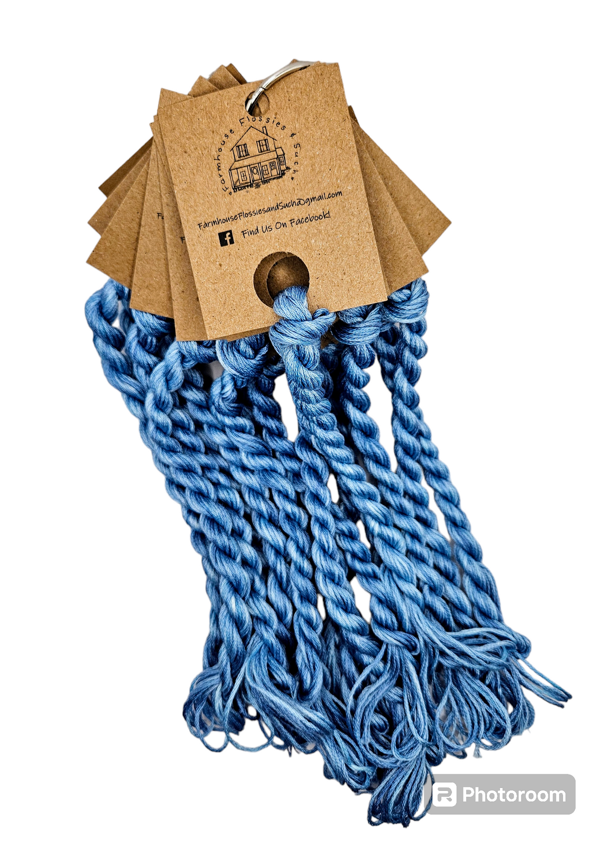 Farmhouse Flossies ~ Country Blue
