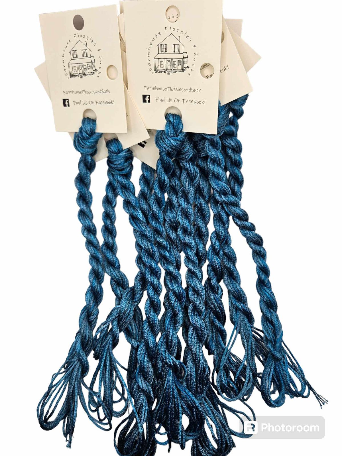 Farmhouse Flossies ~ London Blue